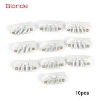 10/20/50pcs Hot HairStyling Iron Hair Extensions Tool Hairpins U Shape Metal Pin Wigs Snap Clips 10pcs šviesi