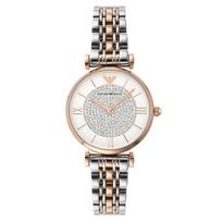 Emporio Armani AR1926 Women's watch Silver strap White dial 32mm + box