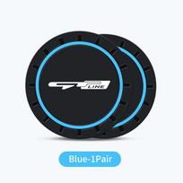 cmntfu1 2pcs Car Silicone Coaster Water Cup Anti-slip Mat Accessories For KIA Ceed Sportage Rio K5 K2 Sorento keyring