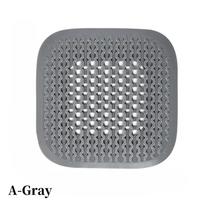 kkjoy Bathroom Silicone Hair Catcher Flexible Drain Strainer fit shower tub floor drain anti clog