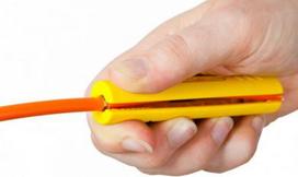 Fibre Strip DC stripping tool for fibre optic cables, e.g. DAC-Direct Access Cable with diameter 5.9  mm 30700 | 4011391307001