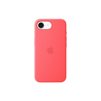 Apple iPhone 17e Silicone Case with MagSafe – Bright Guava | Apple