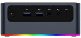 Qoobe  U155H Mini PC with Core Ultra 7 155H/16GB/512GB SSD/Windows 11 Pro, black (branded as Morefine) | QE-U155H-16GB/512GB  | 5903719145756
