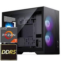 TopPC AMD Ryzen 7 (Zen 5) Compact GMNG, 750W, Ryzen 7 9850X3D, 360mm AIO, 32GB (2x16) DDR5, Radeon RX 9060 XT (16GB) DATK405-1413206