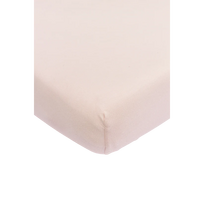 Meyco Baby medvilninė jersey paklodė su guma 60 × 120 cm, Soft Pink