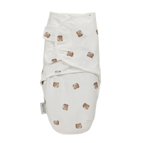 Meyco Baby kūdikio vystymo miegmaišis 0–3 mėn., Bear Multicolour – TOG 1.0