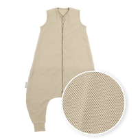 Meyco Baby Studio kūdikio miegmaišis su kojytėmis Classic Sand, TOG 1.0