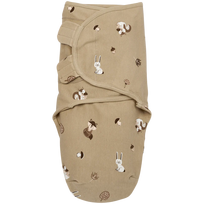 Meyco Baby kūdikio vystymo miegmaišis 0–3 mėn., Forest Animals Sand, TOG 1.0