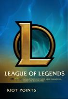 League of Legends Gift Card - 510 Riot Points - CHILE