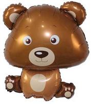 GoDan Teddy Bear folijos balionas didelis 60x55 BF-HMSD 10621