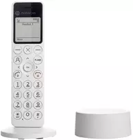 Belaidis fiksuoto ryšio telefonas Motorola DOT411 baltas