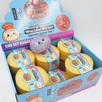 Squeezy Dumpling – Antistresinis koldūnas su skaidriais geliniais kamuoliukais