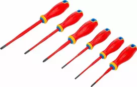 FLO Bgs Technic VDE atsuktuvų rinkinys | ypač plonas antgalis | 6 vnt. (35850)