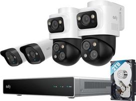 Eufy 4k Ai kamerų sistema su Nvr ir 2tb disku