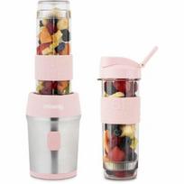 Mini blender - H.KOENIG - SMOO12 - 300 W - 570 mL - Šviesiai rožinė - 2 gertuvės įtrauktos - Be BPA