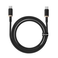 Baseus Dura Type C to Type C 100 W fast charging cable 1 m Black, Gold