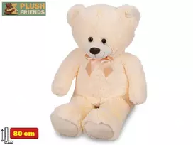 Plush toy  - 02107 - TEDDY BEAR - BROWN - size 80 cm