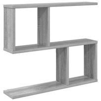 Sieninė lentyna Pilka Sonoma 60 x 12 x 50,5 cm Apdirbta mediena