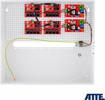 Atte Set of up to 17 IP cameras PoE switch 17P+1UP ATTE IP-17-11-H