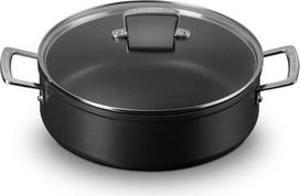 No Name Le Creuset Nonstick Sauteuse w/ Glass Lid 28cm