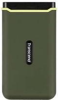 Transcend External SSD|TRANSCEND|ESD380C|500GB|USB 3.2|3D NAND|Write speed 2000MBytes/sec|Read speed 2000MBytes/sec|TS500GESD380C