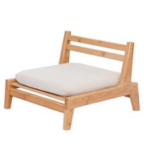 K-Star Meditation Cushion - Tatami Floor Chair with Backrest, Bamboo Furniture, Japanese Zaisu Style, Ideal for Living Room