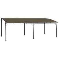 vidaXL Sodo markizė nuo saulės, taupe spalvos, 6x3x2,55m