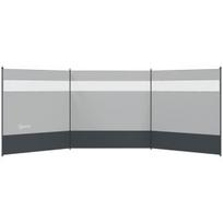 Paplūdimio užuovėja su langeliu, 440x140 cm, pilka