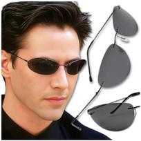 Vyriški saulės akiniai pilotai matrix neo cosplay