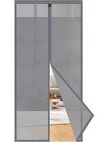 Sekey magnetinis durų tinklelis nuo uodų 90 × 200 cm, pilkas