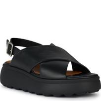 GEOX Basutės moterims, Juoda, Spherica ec4 sandals, 40
