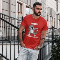 Marškinėliai "Nieko nesigailiu", Žalia 76518/2-7124-7304