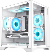 Gamemax Case | INFINITY MINI WH | M-ATX INFINITY MINI WH | 6931858775366