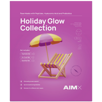 Lakštinių kaukių rinkinys AIMX HOLIDAY GLOW COLLECTION, 4 vnt. (-55% perkant 3 vnt.)