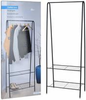 Excellent Houseware Storage solutions Drabužių kabykla su 2 lentynomis, 61x34x152cm
