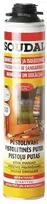 Pistoletinės montavimo putos SOUDAL Geltonas GUNFOAM, geltonos sp., 750 ml