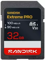 Atminties kortelė Karta SanDisk Extreme PRO SDHC 32GB Class 10 UHS-I/U3 V30 (SDSDXXO-032G-GSCIN)