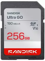 Atminties kortelė Karta SanDisk Ultra SD UHS-I 256GB SD 190MB/S