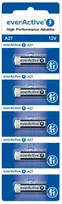 Baterija A27 / 27A everActive 12V (blisterinė pakuotė, 5 vnt.)