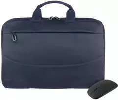 Tucano Borsa Idea set: 15.6″ krepšys kompiuteriui + pelė mėlynas