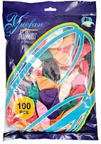 Balionai perlamutriniai MIX 100vnt