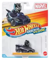 Mattel - Hot Wheels Racer Verse Marvel Juodas Panther / from Assort