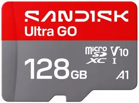 SanDisk Ultra GO 128GB Micro SDXC UHS-I atminties kortelė