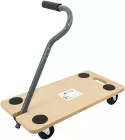 AW-Tools AWTOOLS TRANSPORTAVIMO VEŽIMĖLIS PLATFORMA SU TRAUKIMO RANKENA 200kg