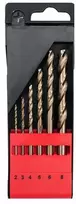 Grąžtas YATO METALO GRĄŽTŲ RINKINYS CO HSS 6vnt./2-8/ 2, 3, 4, 5, 6, 8mm