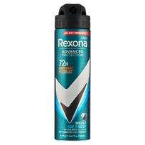 Rexona Antiperspirant spray Men Advanced Protection Invisible Ice Fresh 150 ml 150ml dezodorantas ir antiperspirantas