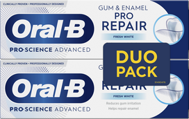 ORAL-B Advanced Gum & Enamel Fresh White dantų pasta,