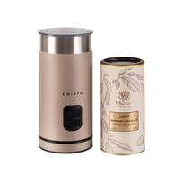 CHiATO milkPLAY pieno plakiklio ir Whittard of Chelsea Luxury White karšto šokolado rinkinys