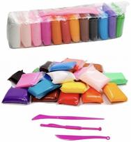 Plastilinas 12sp.x10g rinkinys, lengvas, kietėjantis ore 1112