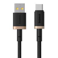 Baseus Fast charging cable Dura USB Type-A to Type-C 60W 2m Black/gold